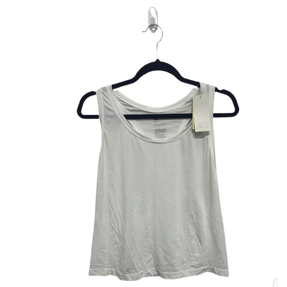 All In Motion Moisture Wicking Seamless White Racerback Tank Top Size XL NWT - Picture 1 of 4